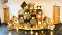 SCHEIDINGSWAND FRUIT CRATE OP WIELEN