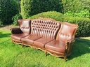LOUIS XV SOFA LEDER 5-ZIT