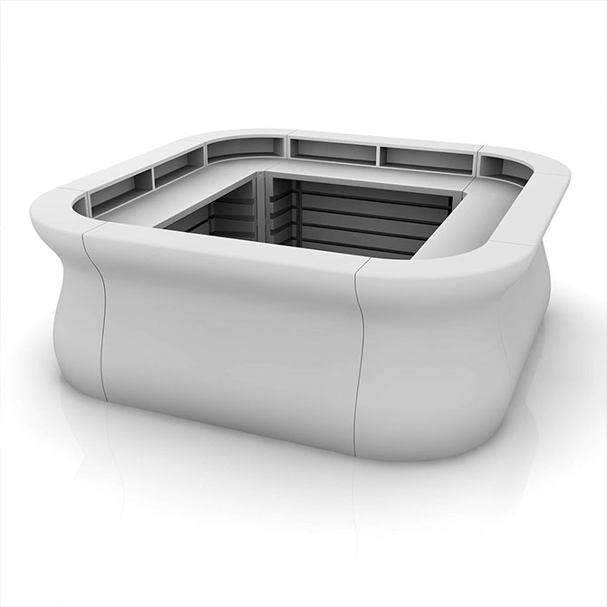 BEAU BAR TOOG L160 x B70 x H110