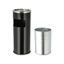STAANDE ASBAK MET AFVALBAK (12L) D25 x H61