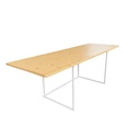 QUADRUM STATAFEL WIT | L230 x B80 x H110  DENIS